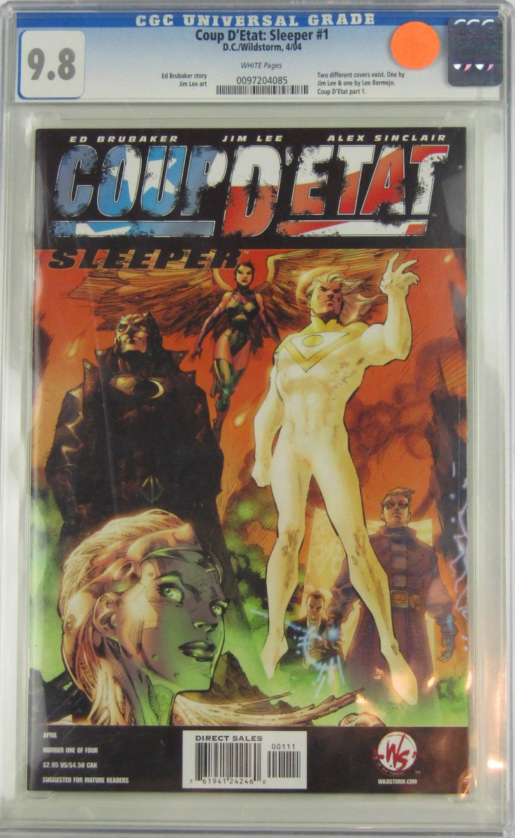 The Comic Gallery Series 5 Yellow Mystery Box (1 Graded Comic & 1 Autographed Comic) at PristineAuction.com The Comic Gallery Series 5 Yellow Mystery Box (1 Graded Comic & 1 Autographed Comic) at PristineAuction.com