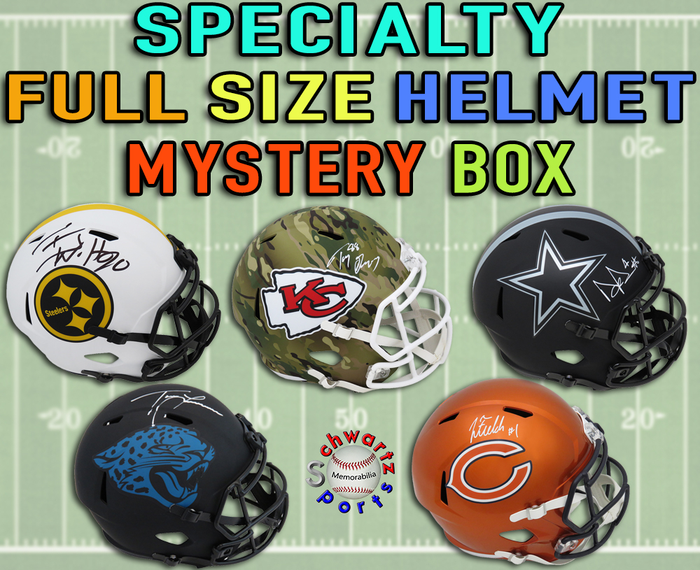 Schwartz Sports FullSize Specialty Helmet Signed Mystery Box Series