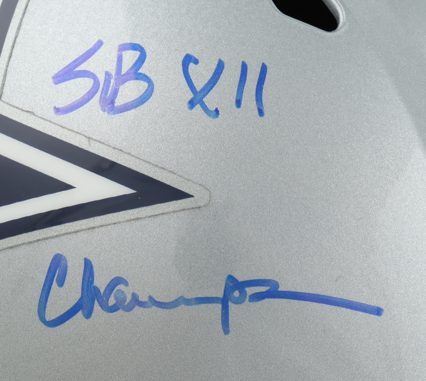 Danny White Signed Cowboys Full-Size Speed Helmet Inscribed "SB XII Champs" (JSA) at PristineAuction.com Danny White Signed Cowboys Full-Size Speed Helmet Inscribed "SB XII Champs" (JSA) at PristineAuction.com