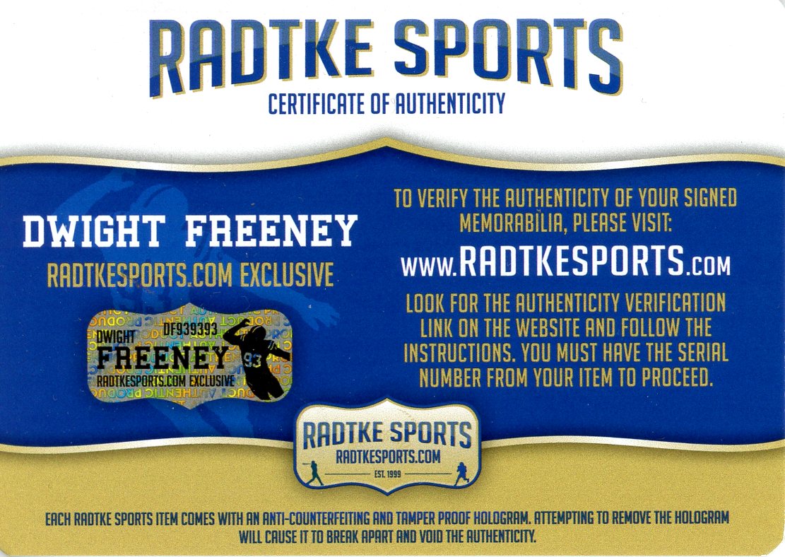 Dwight Freeney Signed Jersey Inscribed "125.5 Sacks" (Freeney) at PristineAuction.com Dwight Freeney Signed Jersey Inscribed "125.5 Sacks" (Freeney) at PristineAuction.com