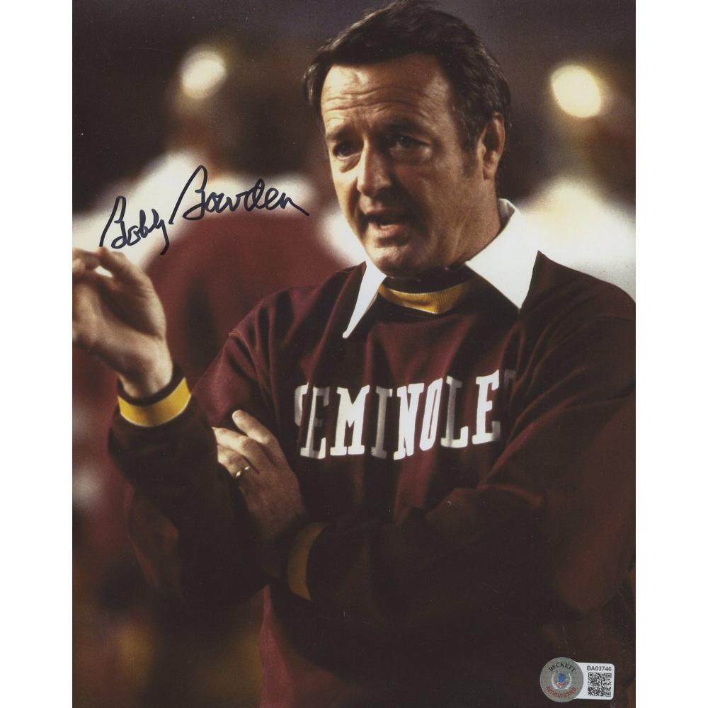 Bobby Bowden Signed Florida State University 8x10 Photo (Beckett ...