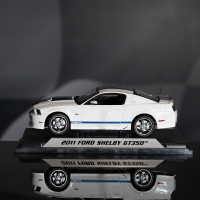 Carroll Shelby Signed 2011 Ford Shelby GT350 1:18 Diecast Car (Beckett) at PristineAuction.com