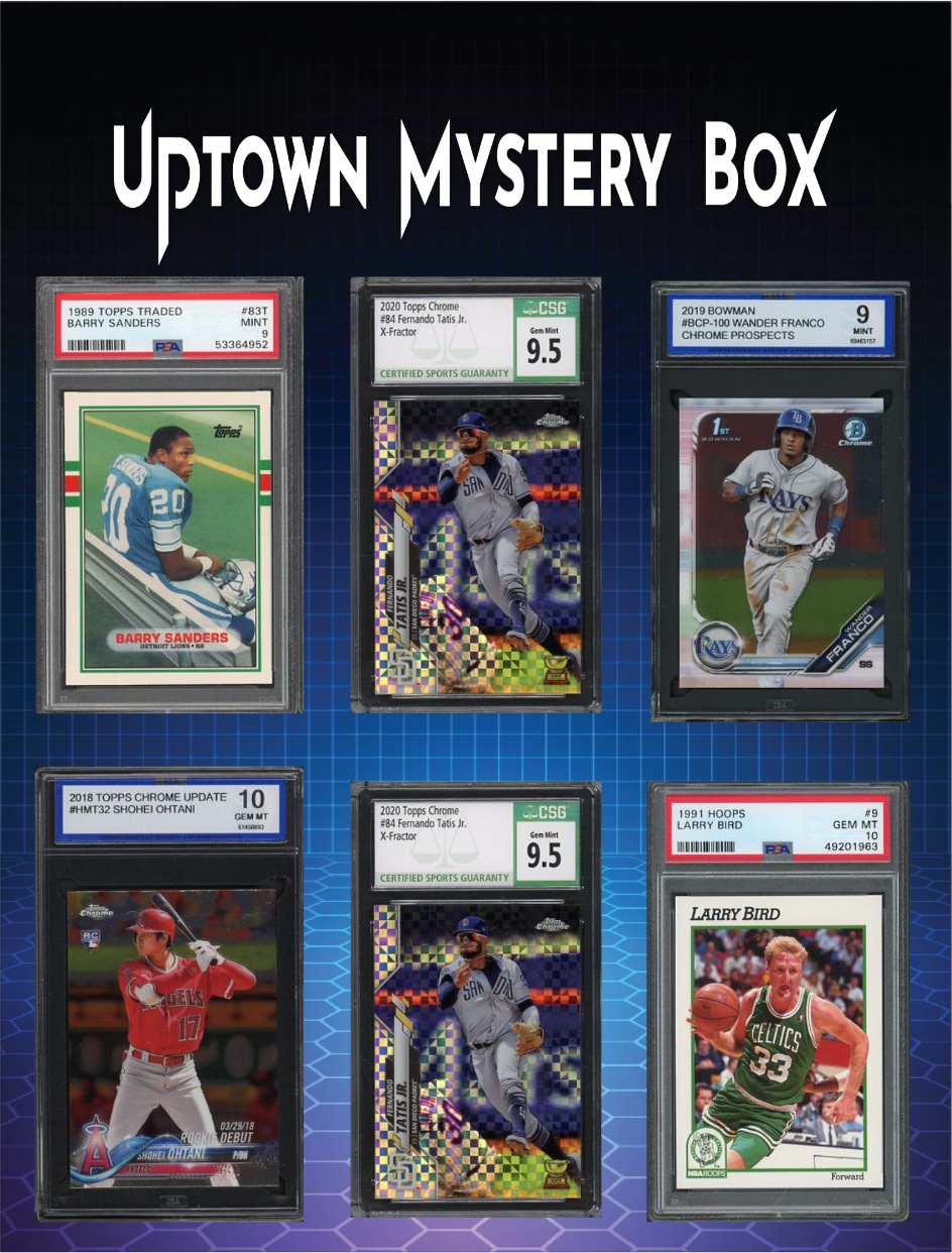 Uptown Slabs Series 1 Mystery Box - Chances of Kobe Bryant Patch Auto - Cristiano Ronaldo Patch Auto - Ja Morant Rookie Patch Auto at PristineAuction.com Uptown Slabs Series 1 Mystery Box - Chances of Kobe Bryant Patch Auto - Cristiano Ronaldo Patch Auto - Ja Morant Rookie Patch Auto at PristineAuction.com