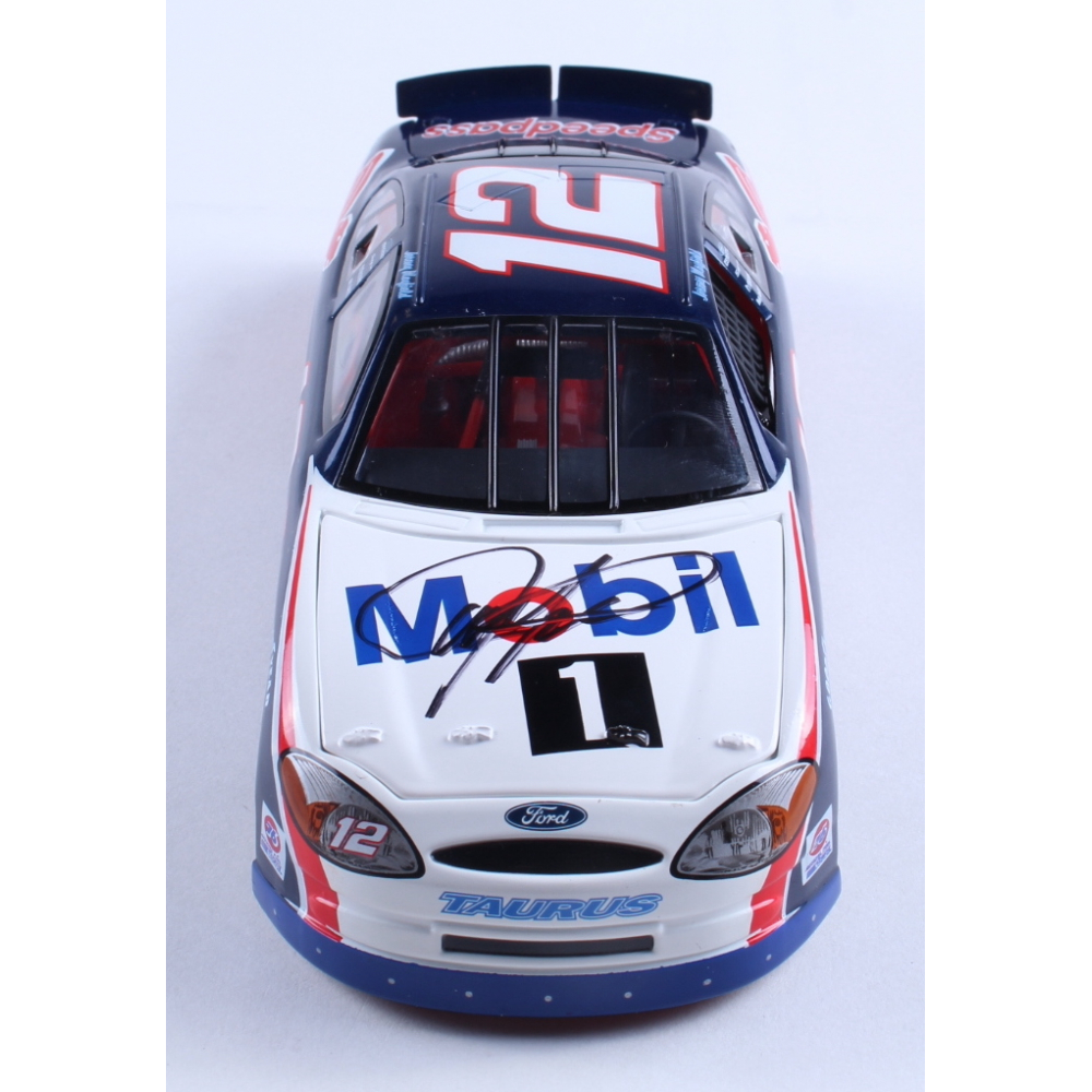 Jeremy Mayfield Signed NASCAR 12 Mobil 1 1999 Ford Taurus 124 Diecast