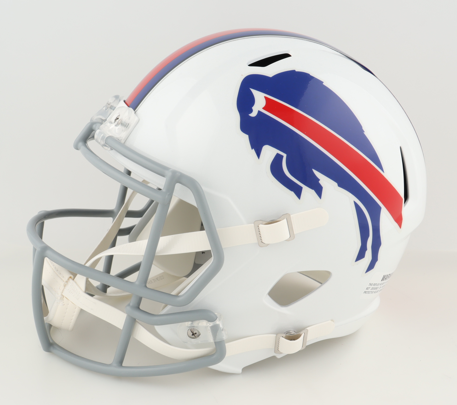 Steve Tasker Signed Bills Full-Size Speed Helmet Inscribed "Might Be Chilly" (Beckett) at PristineAuction.com Steve Tasker Signed Bills Full-Size Speed Helmet Inscribed "Might Be Chilly" (Beckett) at PristineAuction.com