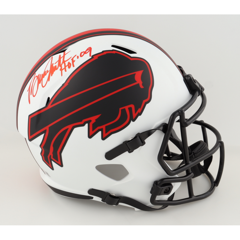 Bruce Smith Signed Bills Full-Size Lunar Eclipse Alternate Speed Helmet Inscribed "HOF '09" (Beckett) at PristineAuction.com