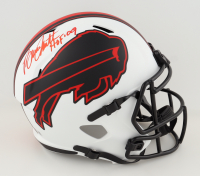 Bruce Smith Signed Bills Full-Size Lunar Eclipse Alternate Speed Helmet Inscribed "HOF '09" (Beckett) at PristineAuction.com