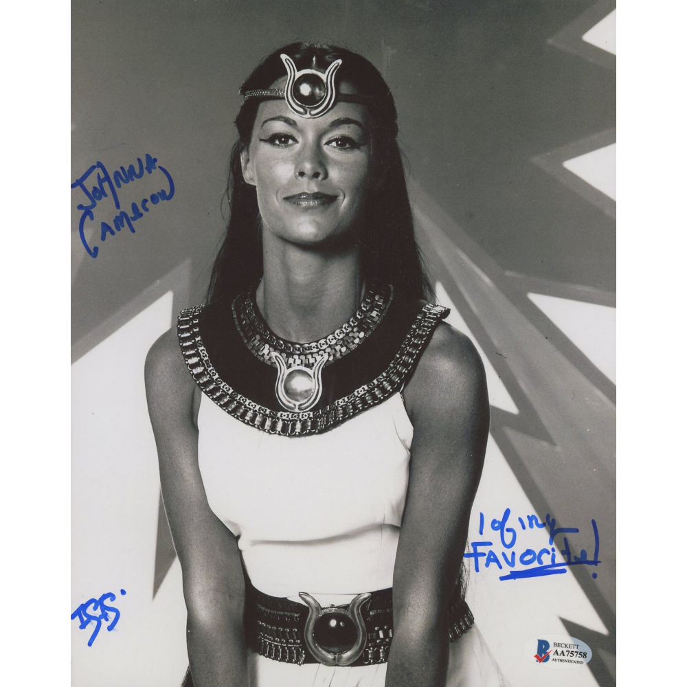 Joanna Cameron Signed "The Secrets of Isis" 8x10 Photo Inscribed "1 of