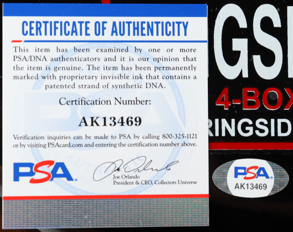 Mike Tyson Signed Authentic Full-Size Ringside Boxing Bell (PSA) at PristineAuction.com Mike Tyson Signed Authentic Full-Size Ringside Boxing Bell (PSA) at PristineAuction.com