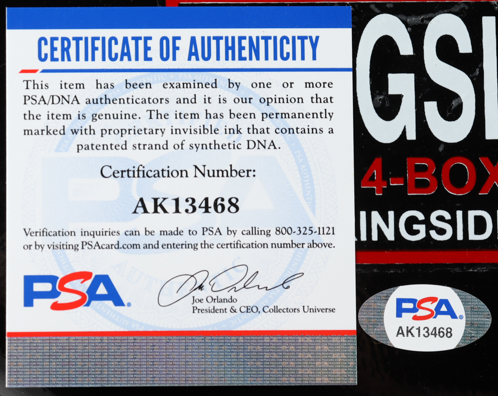 Mike Tyson Signed Authentic Full-Size Ringside Boxing Bell (PSA) at PristineAuction.com Mike Tyson Signed Authentic Full-Size Ringside Boxing Bell (PSA) at PristineAuction.com