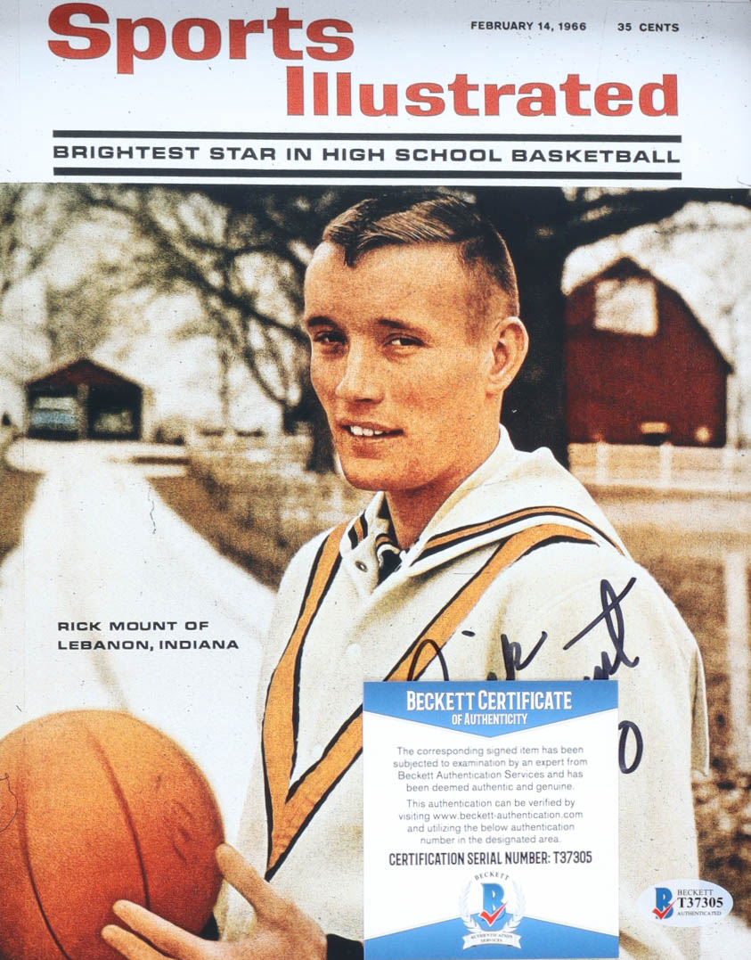 Rick Mount Signed "Sports Illustrated" 8x10 Photo (Beckett) at PristineAuction.com Rick Mount Signed "Sports Illustrated" 8x10 Photo (Beckett) at PristineAuction.com