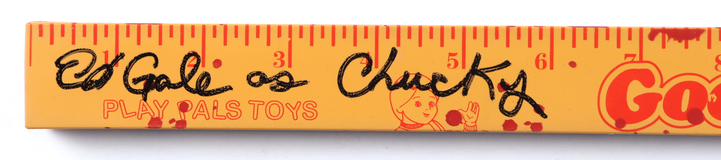 Chucky Ruller Ed Gale Signed