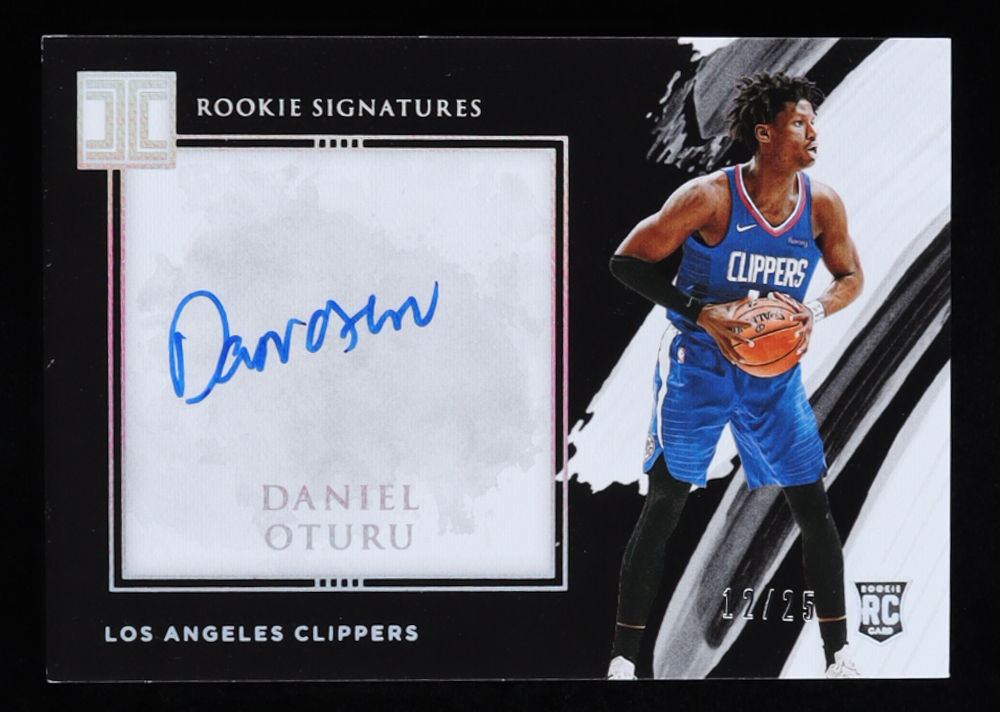 Daniel Oturu 2020-21 Panini Impeccable Holo Silver #108 #12/25