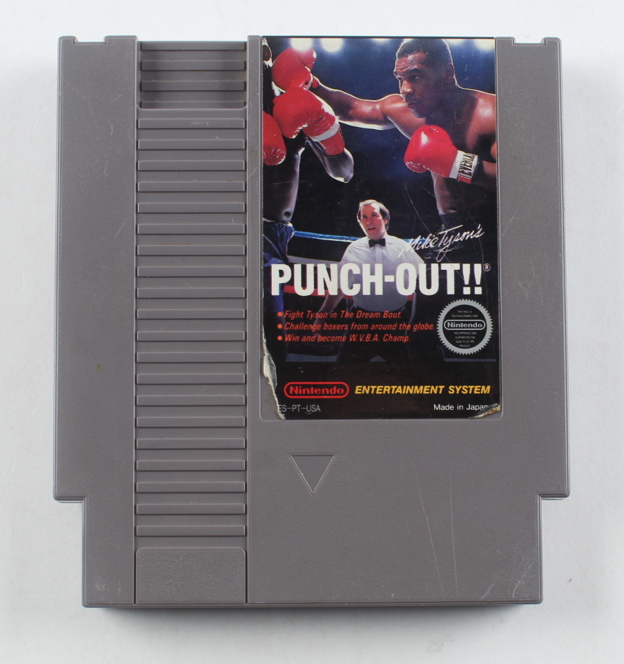Mike Tyson Signed "Mike Tyson's Punch-Out!!" NES Game Cartridge (PSA) at PristineAuction.com Mike Tyson Signed "Mike Tyson's Punch-Out!!" NES Game Cartridge (PSA) at PristineAuction.com