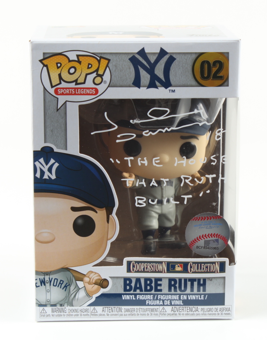 Johnny Damon Signed Babe Ruth #02 Yankees Funko Pop! Vinyl Figure ...