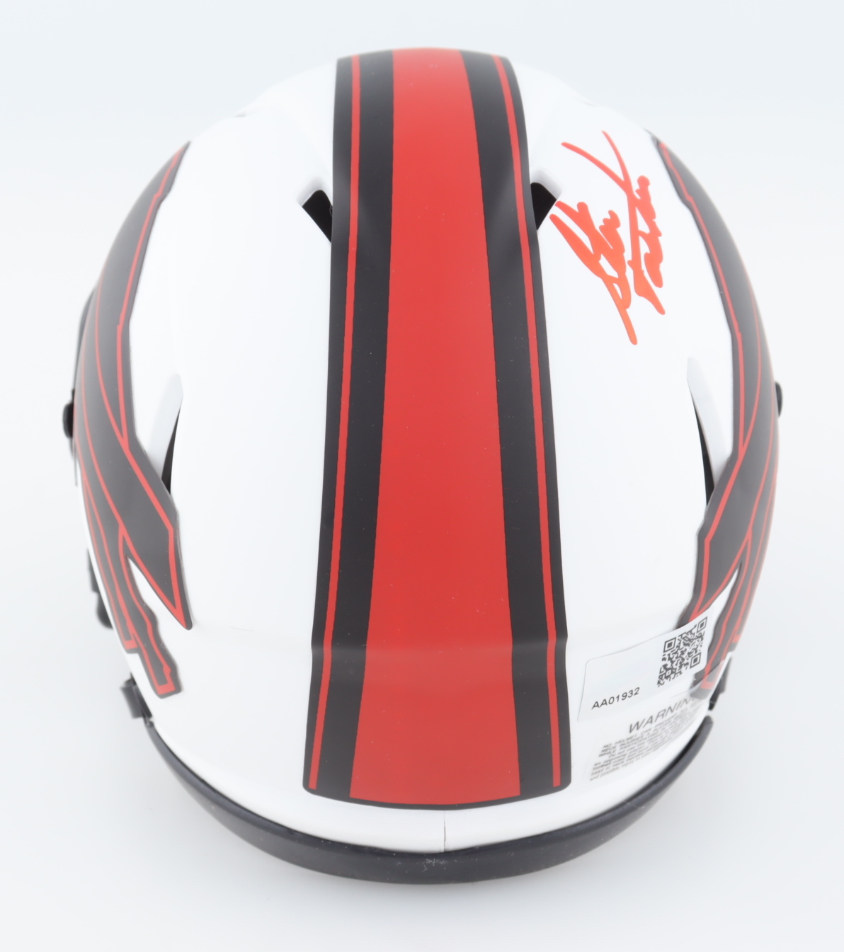 Steve Tasker Signed Bills Lunar Eclipse Alternate Speed Mini Helmet (TSE) at PristineAuction.com Steve Tasker Signed Bills Lunar Eclipse Alternate Speed Mini Helmet (TSE) at PristineAuction.com