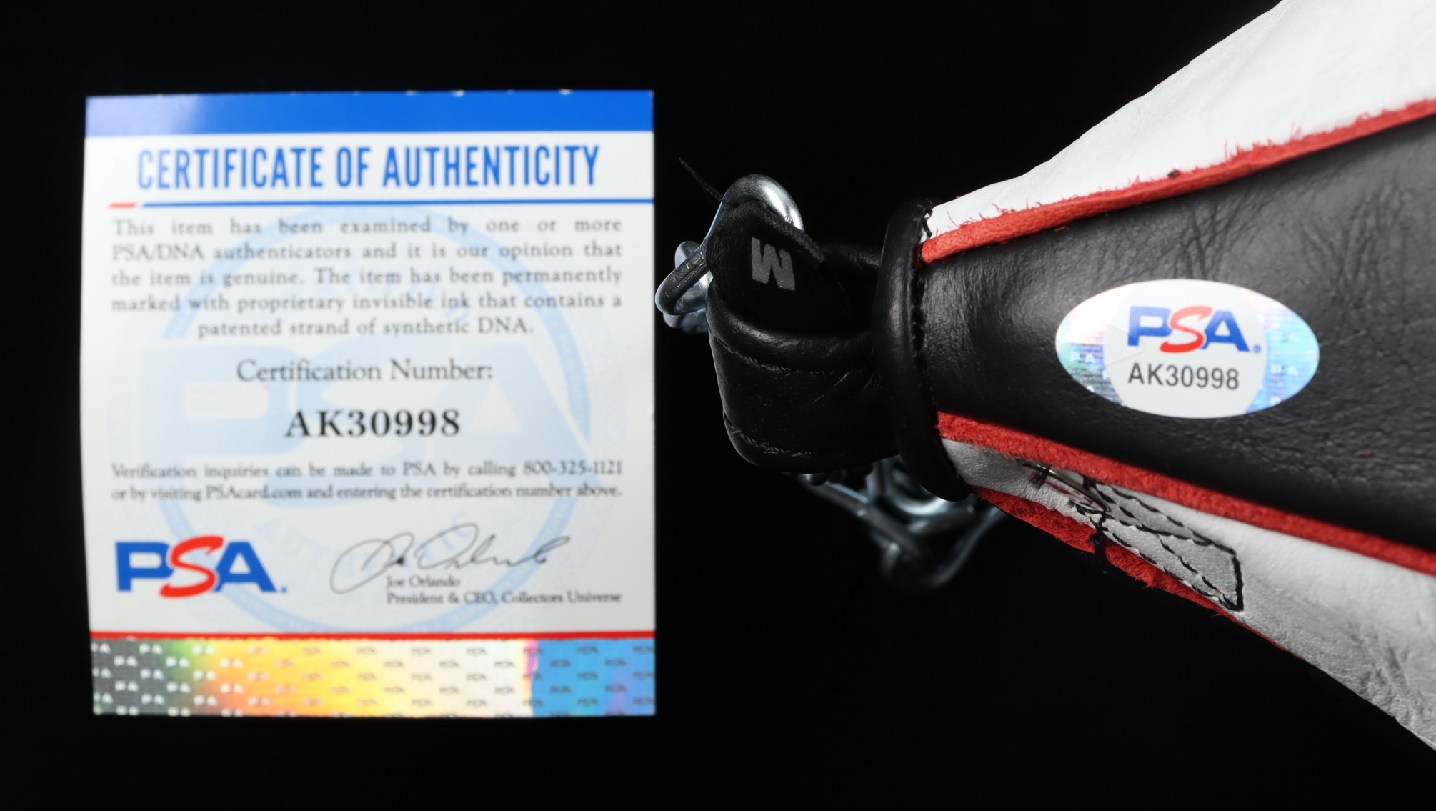 Mike Tyson Signed Contender Boxing Speed Bag (PSA) at PristineAuction.com Mike Tyson Signed Contender Boxing Speed Bag (PSA) at PristineAuction.com