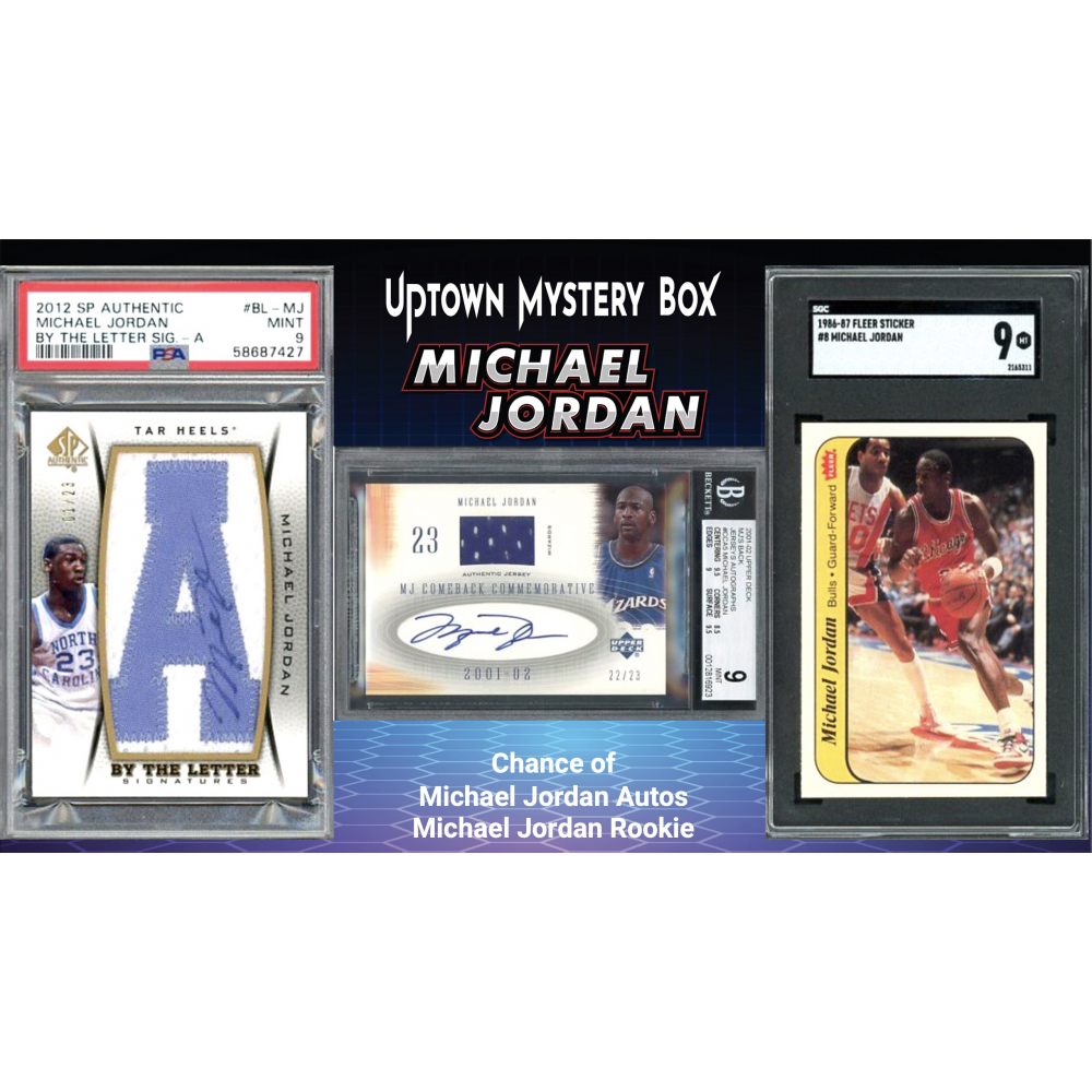 Michael Jordan Gems Series 1 Mystery Box - Chances of Michael Jordan ...