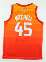Donovan Mitchell Signed Jazz Jersey (PSA) at PristineAuction.com