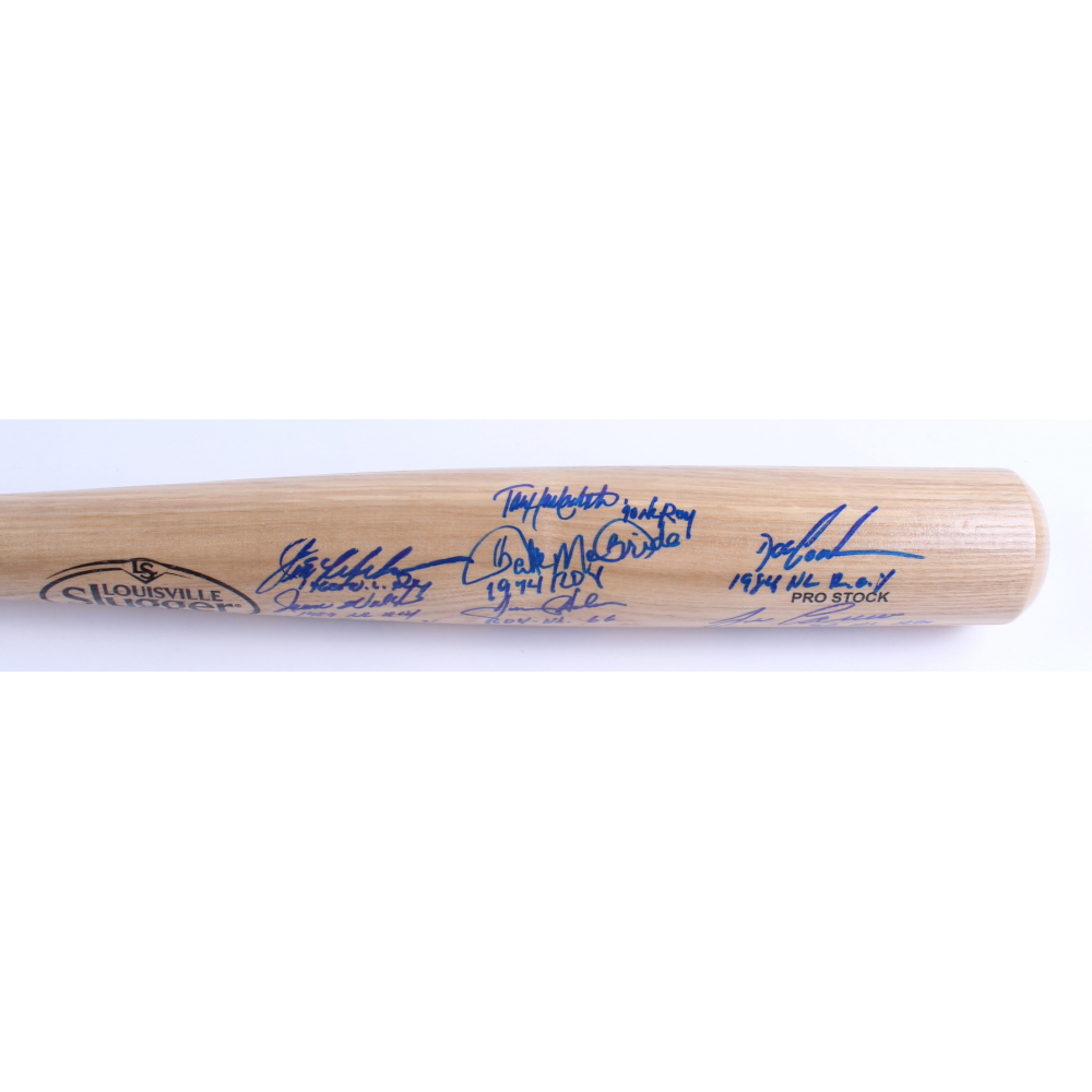 Rookie of the Year Winners Louisville Slugger Baseball Bat MultiSigned