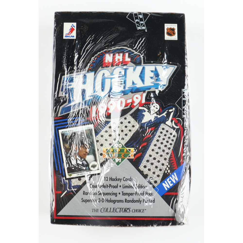 199091 Upper Deck Hockey Wax Box with (36) Packs Pristine Auction