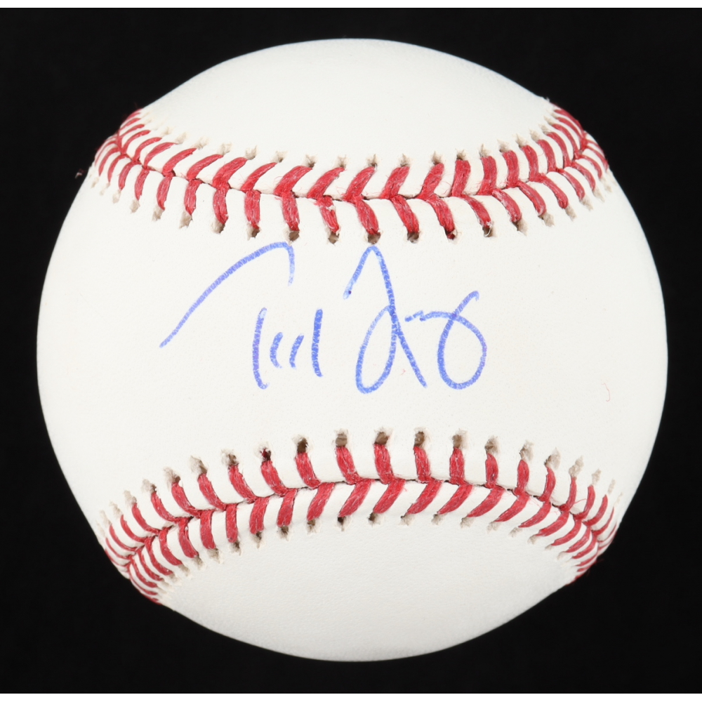 Ted Lilly Signed OML Baseball (PSA) Pristine Auction
