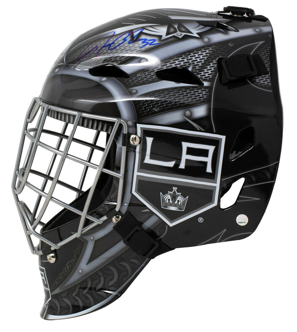 Jonathan Quick Signed Kings Full-Size Hockey Goalie Mask (Fanatics & Steiner) at PristineAuction.com Jonathan Quick Signed Kings Full-Size Hockey Goalie Mask (Fanatics & Steiner) at PristineAuction.com