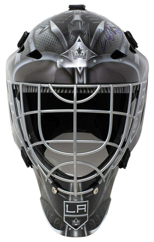 Jonathan Quick Signed Kings Full-Size Hockey Goalie Mask (Fanatics & Steiner) at PristineAuction.com Jonathan Quick Signed Kings Full-Size Hockey Goalie Mask (Fanatics & Steiner) at PristineAuction.com