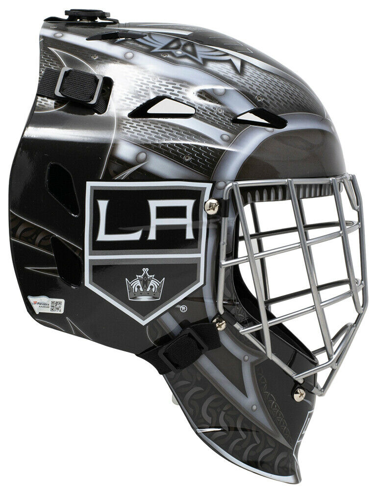Jonathan Quick Signed Kings Full-Size Hockey Goalie Mask (Fanatics & Steiner) at PristineAuction.com Jonathan Quick Signed Kings Full-Size Hockey Goalie Mask (Fanatics & Steiner) at PristineAuction.com