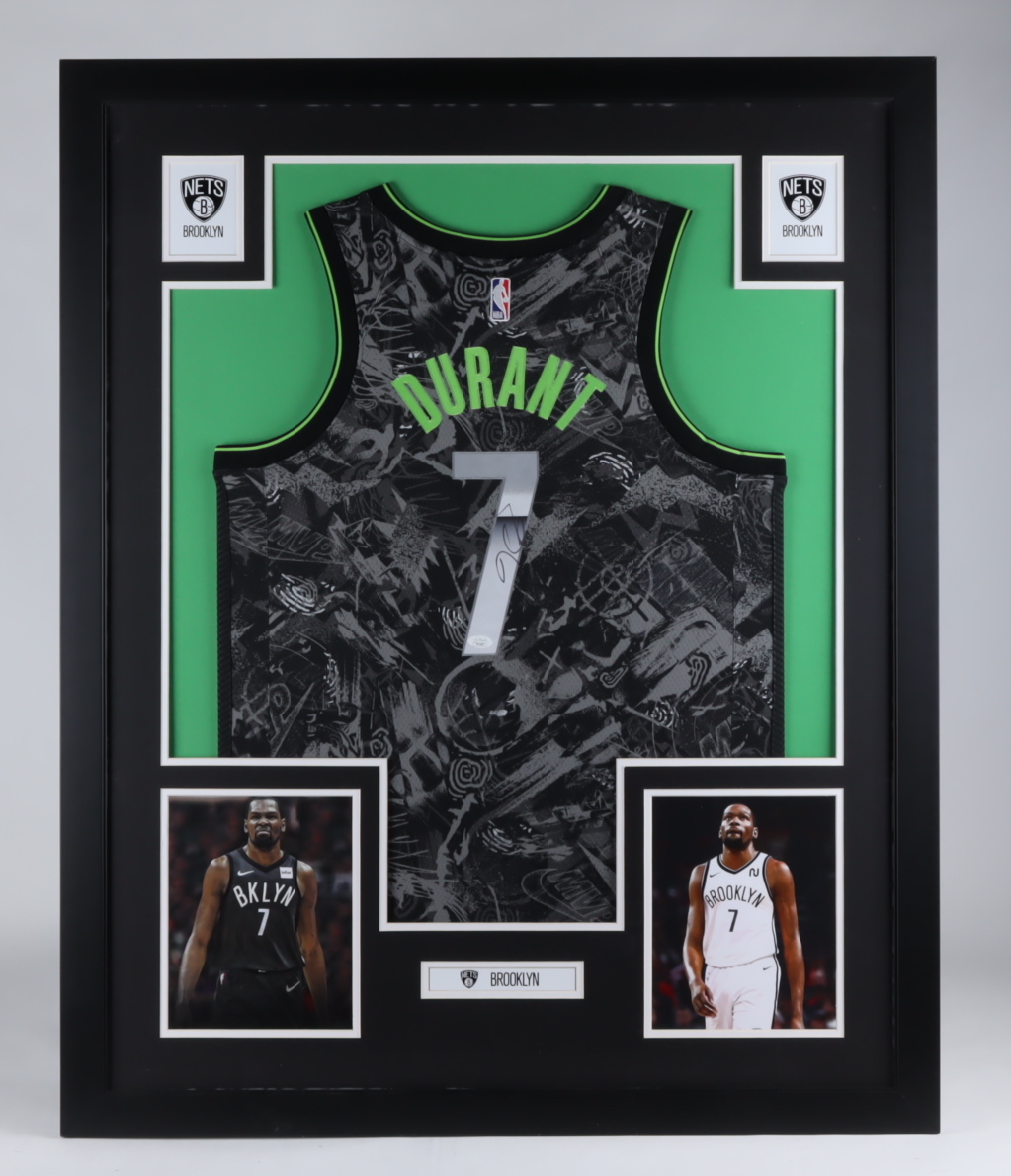 Kevin Durant Signed 35x43 Custom Framed Jersey Display (JSA) at PristineAuction.com Kevin Durant Signed 35x43 Custom Framed Jersey Display (JSA) at PristineAuction.com