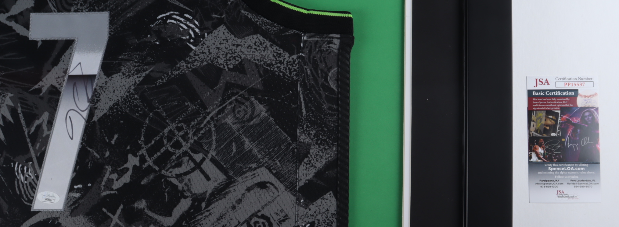 Kevin Durant Signed 35x43 Custom Framed Jersey Display (JSA) at PristineAuction.com Kevin Durant Signed 35x43 Custom Framed Jersey Display (JSA) at PristineAuction.com