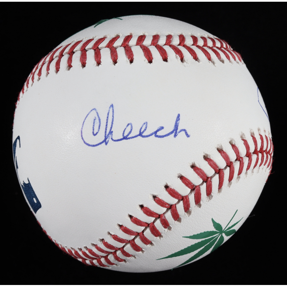 Cheech Marin & Tommy Chong Signed OML Baseball (JSA) at PristineAuction.com