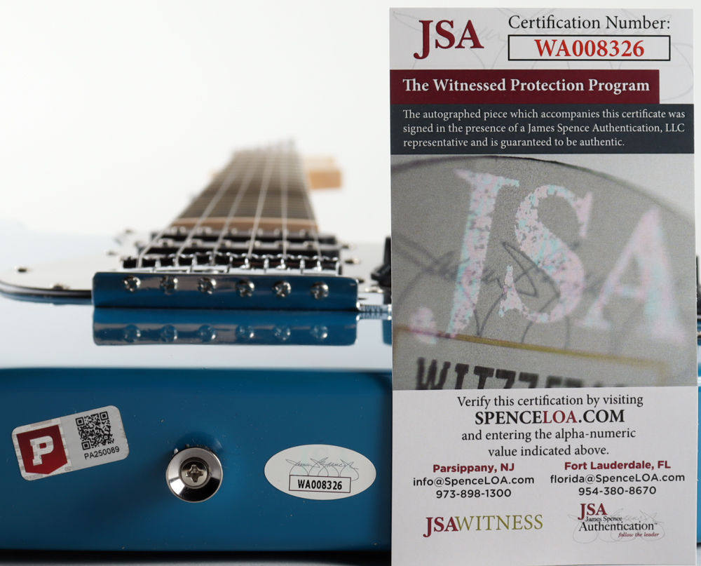 Alice Cooper Signed Full-Size Electric Guitar (JSA & PA) at PristineAuction.com Alice Cooper Signed Full-Size Electric Guitar (JSA & PA) at PristineAuction.com