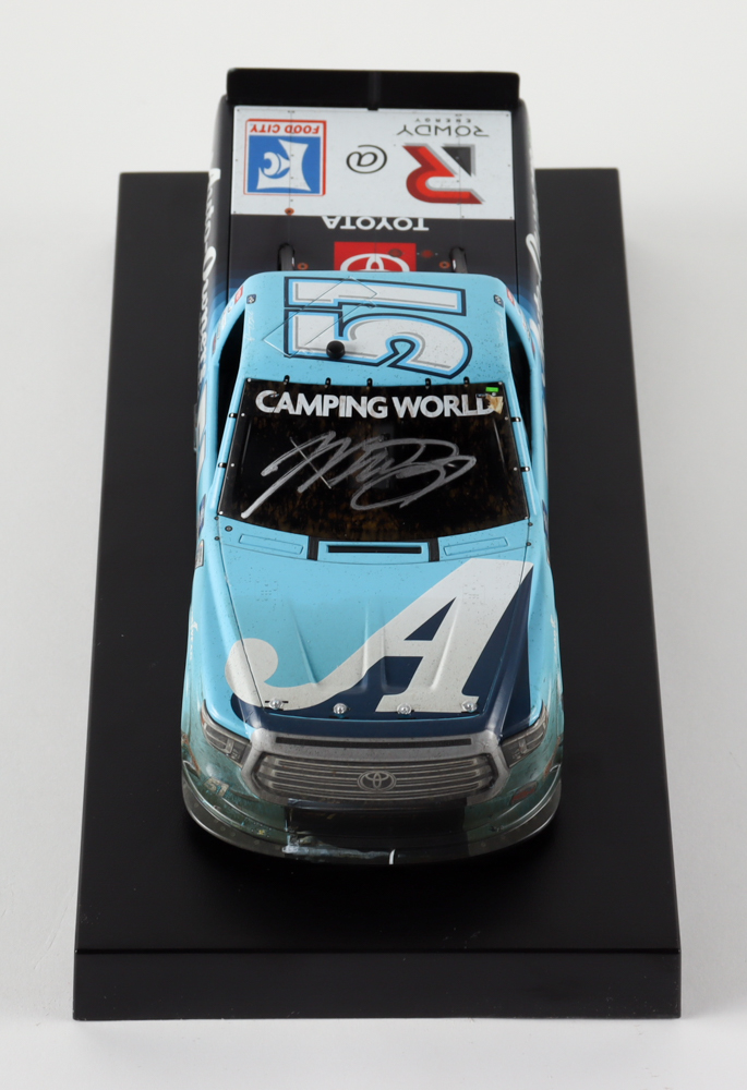 Martin Truex Jr. Signed 2021 NASCAR #51 Auto-Owners Insurance Bristol Win Tundra - 1:24 Premium Action Diecast Car (PA) at PristineAuction.com Martin Truex Jr. Signed 2021 NASCAR #51 Auto-Owners Insurance Bristol Win Tundra - 1:24 Premium Action Diecast Car (PA) at PristineAuction.com