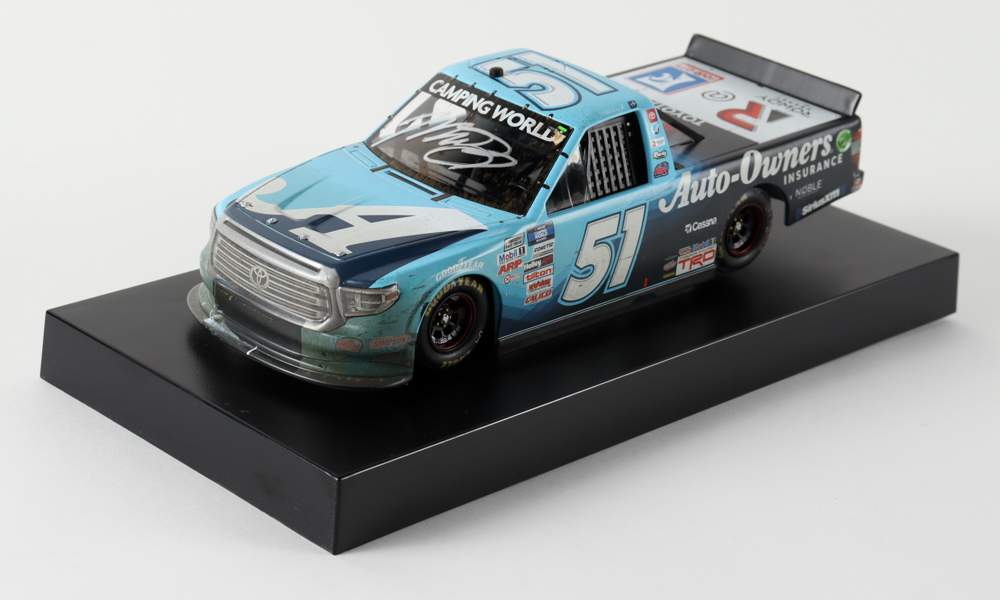 Martin Truex Jr. Signed 2021 NASCAR #51 Auto-Owners Insurance Bristol Win Tundra - 1:24 Premium Action Diecast Car (PA) at PristineAuction.com Martin Truex Jr. Signed 2021 NASCAR #51 Auto-Owners Insurance Bristol Win Tundra - 1:24 Premium Action Diecast Car (PA) at PristineAuction.com