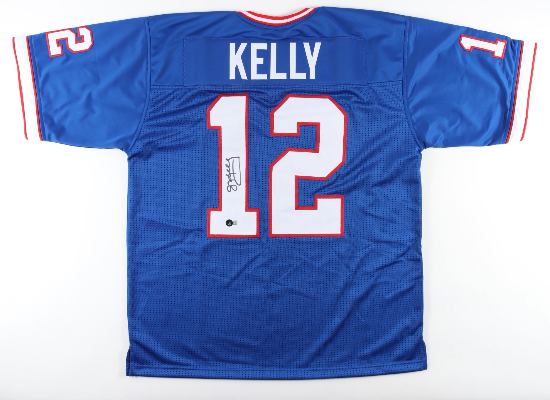 Jim Kelly Signed Jersey (Beckett) at PristineAuction.com Jim Kelly Signed Jersey (Beckett) at PristineAuction.com