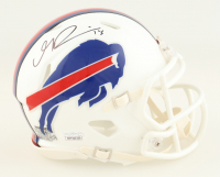 Gabriel Davis Signed Bills Speed Mini Helmet (JSA) at PristineAuction.com