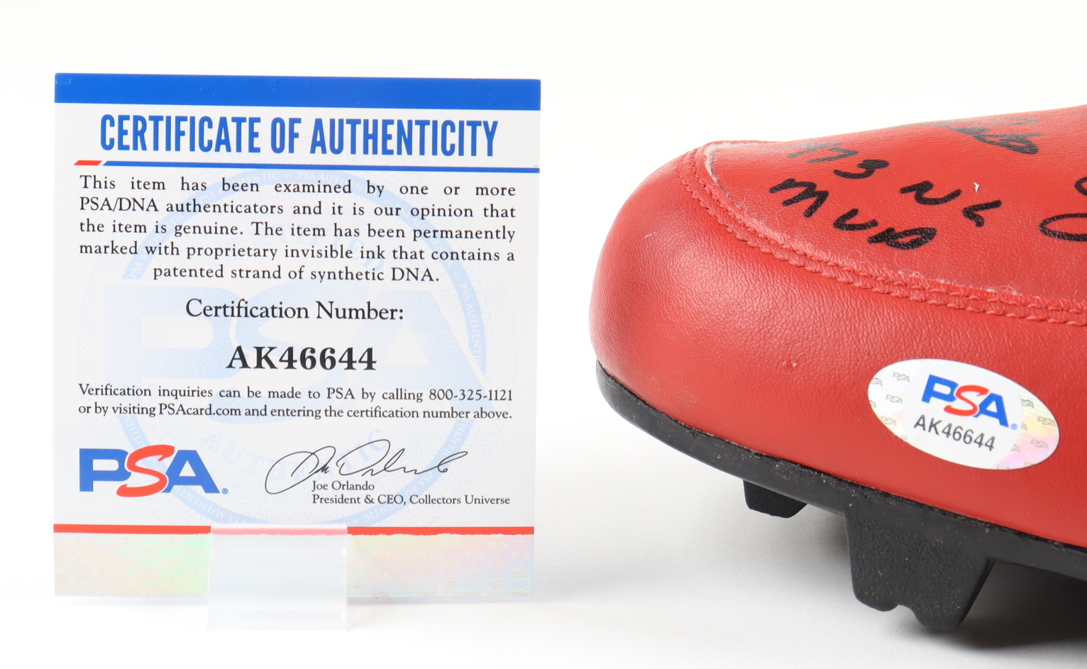 Pete Rose Signed Vintage Pair of Mizuno Baseball Shoes Inscribed "1973 NL MVP" (PSA) at PristineAuction.com Pete Rose Signed Vintage Pair of Mizuno Baseball Shoes Inscribed "1973 NL MVP" (PSA) at PristineAuction.com