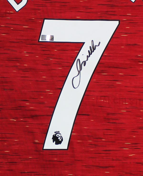 David Beckham Signed Manchester United Jersey (Panini) at PristineAuction.com David Beckham Signed Manchester United Jersey (Panini) at PristineAuction.com