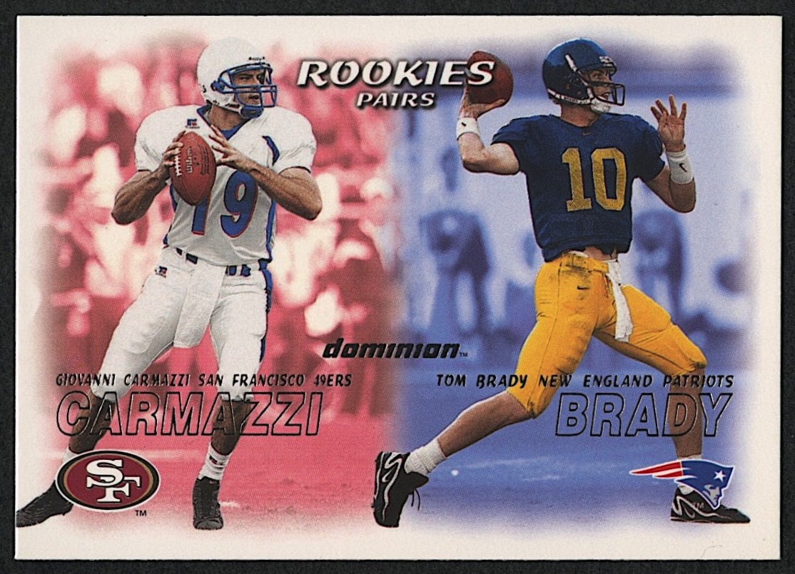 Tom Brady 2000 SkyBox Dominion #234 RC at PristineAuction.com Tom Brady 2000 SkyBox Dominion #234 RC at PristineAuction.com