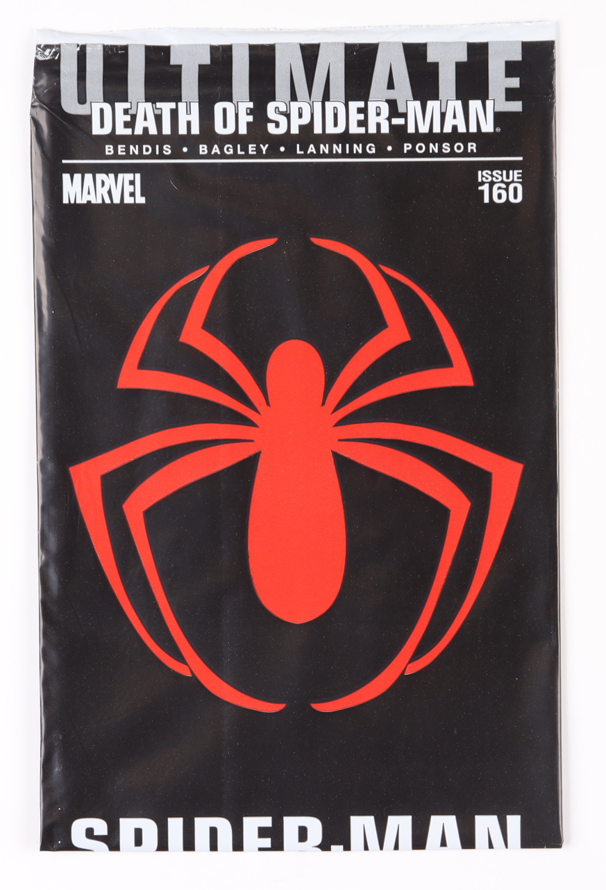 2011 "Death of Spiderman" Issue #160 Marvel Comic Book at PristineAuction.com 2011 "Death of Spiderman" Issue #160 Marvel Comic Book at PristineAuction.com