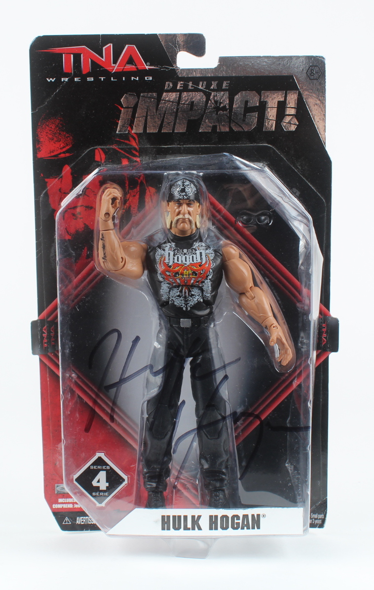 Hulk Hogan Signed Action Figure (PSA) at PristineAuction.com Hulk Hogan Signed Action Figure (PSA) at PristineAuction.com