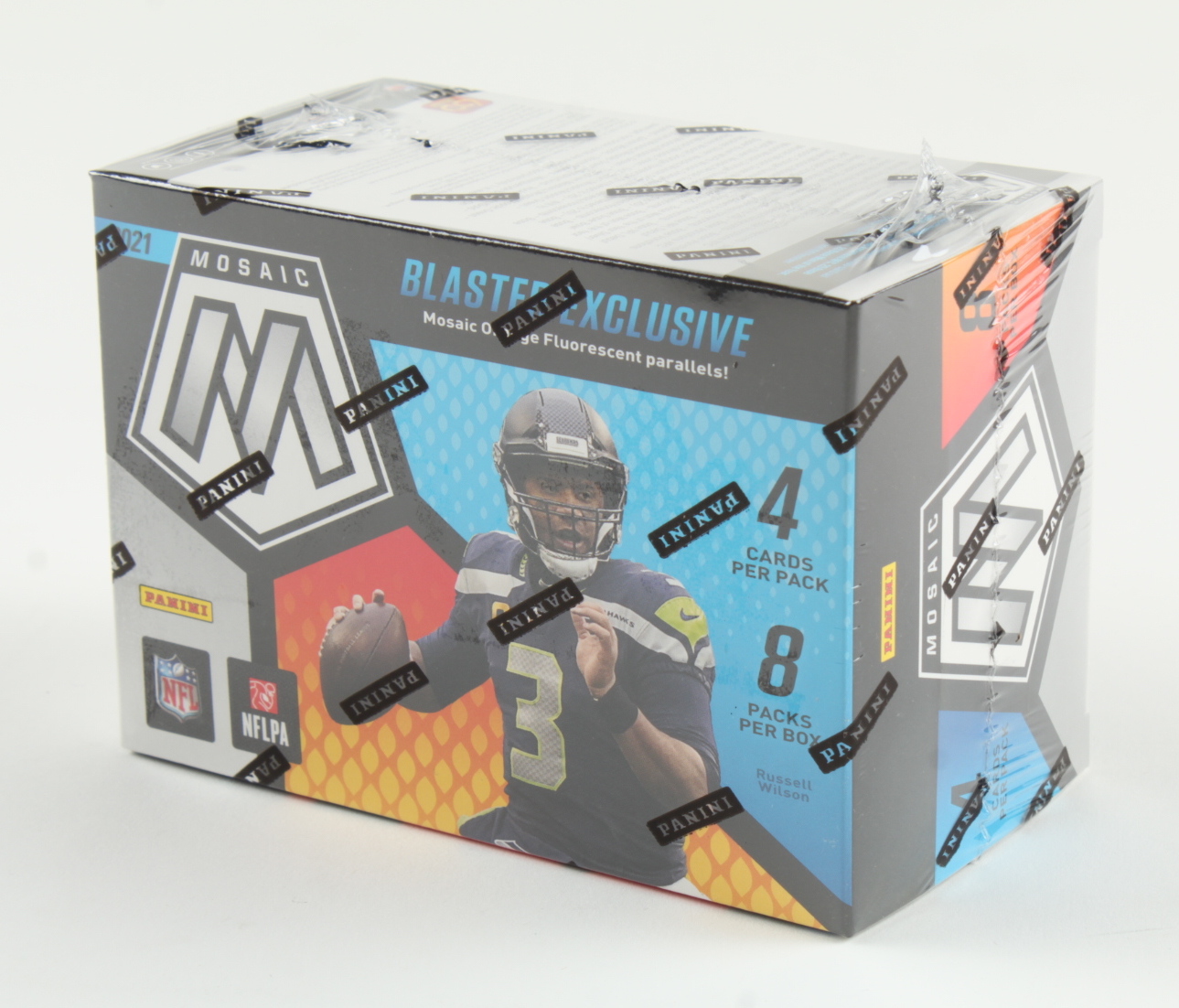 2021 Panini Mosaic Football Blaster Box with (8) Packs at PristineAuction.com 2021 Panini Mosaic Football Blaster Box with (8) Packs at PristineAuction.com