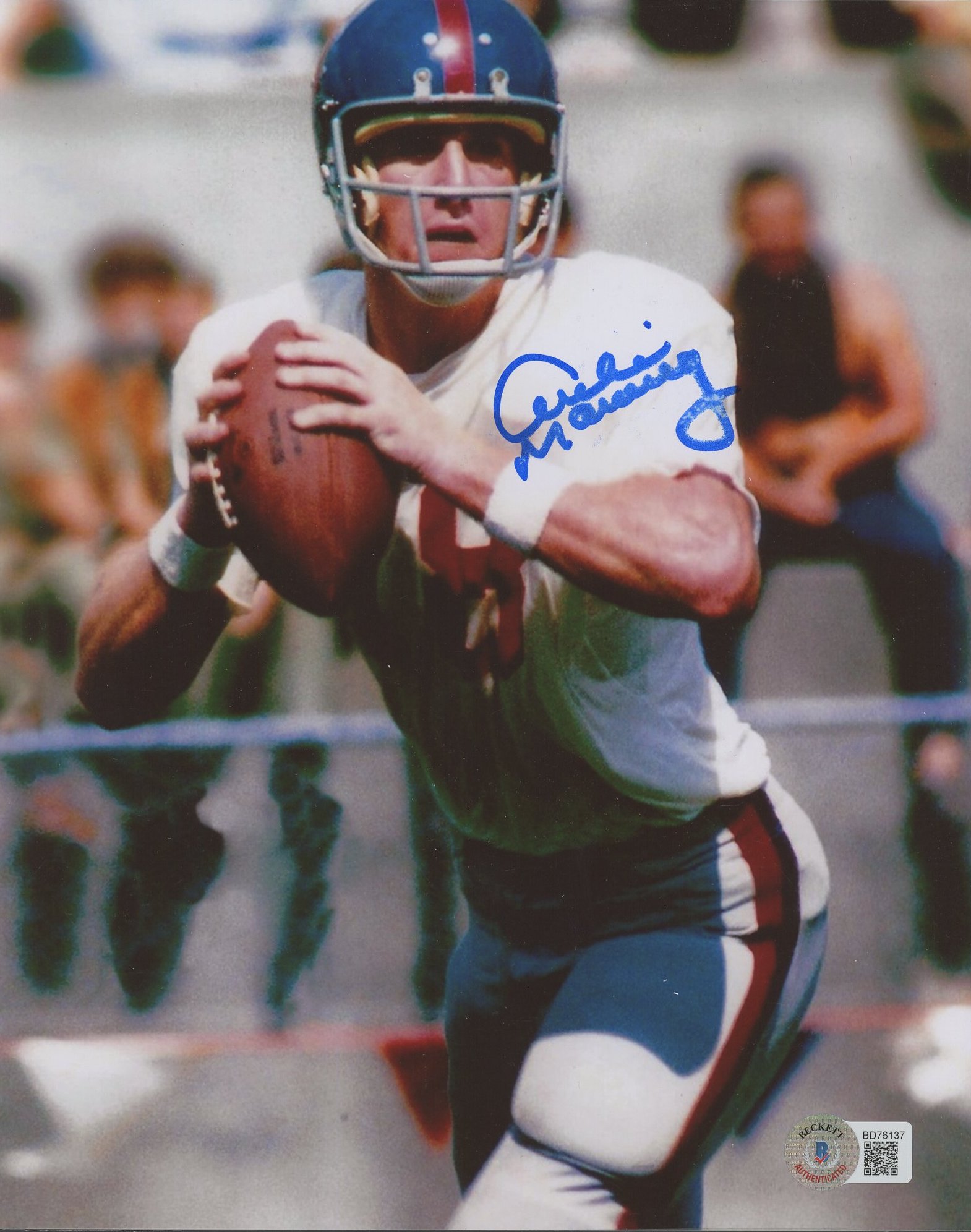 Archie Manning Signed Oilers 8x10 Photo (Beckett) at PristineAuction.com Archie Manning Signed Oilers 8x10 Photo (Beckett) at PristineAuction.com