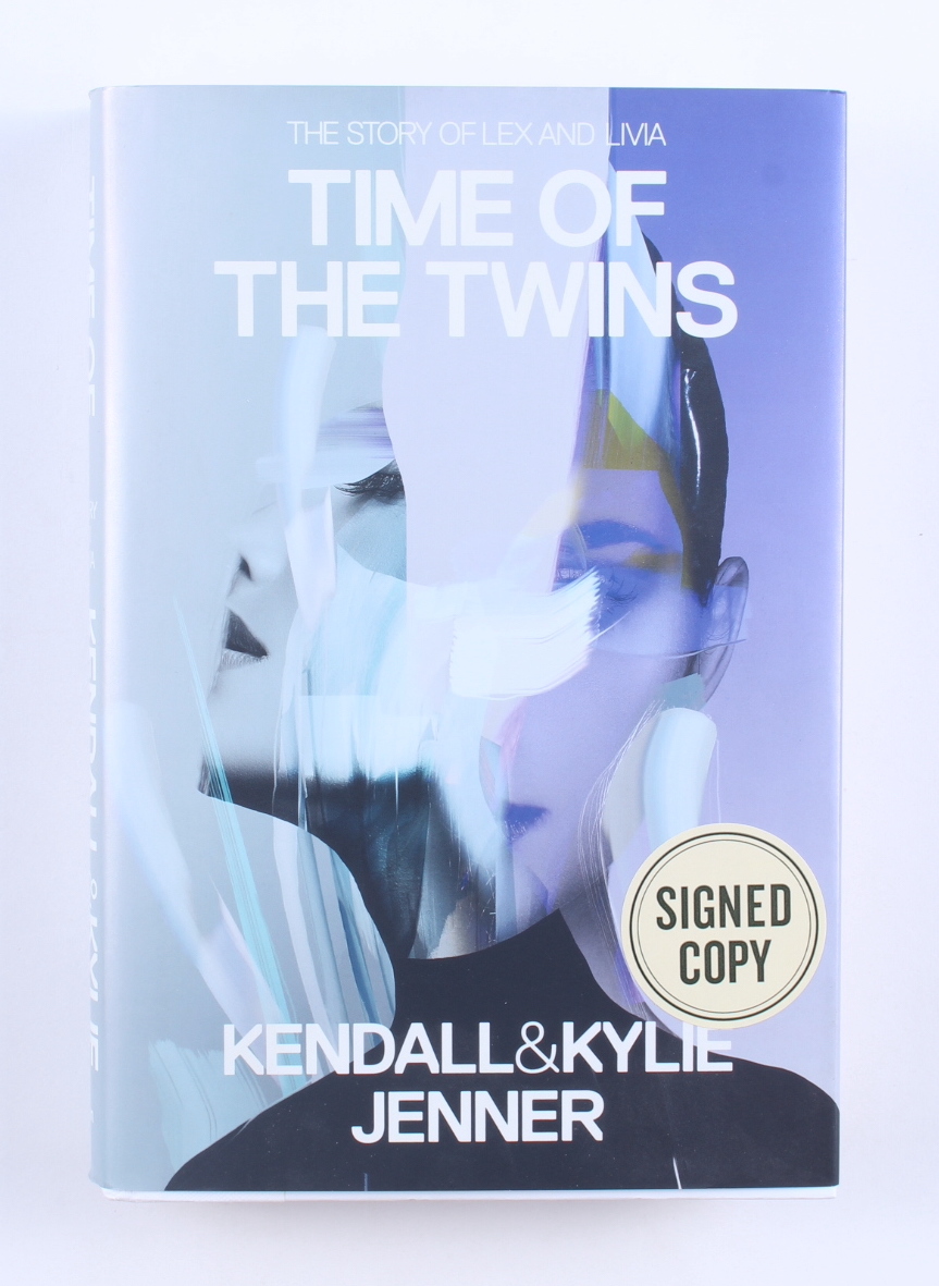 Kylie Jenner & Kendall Jenner Signed "Time of the Twins: The Story of Lex and Livia" Hardcover Book (JSA) at PristineAuction.com Kylie Jenner & Kendall Jenner Signed "Time of the Twins: The Story of Lex and Livia" Hardcover Book (JSA) at PristineAuction.com