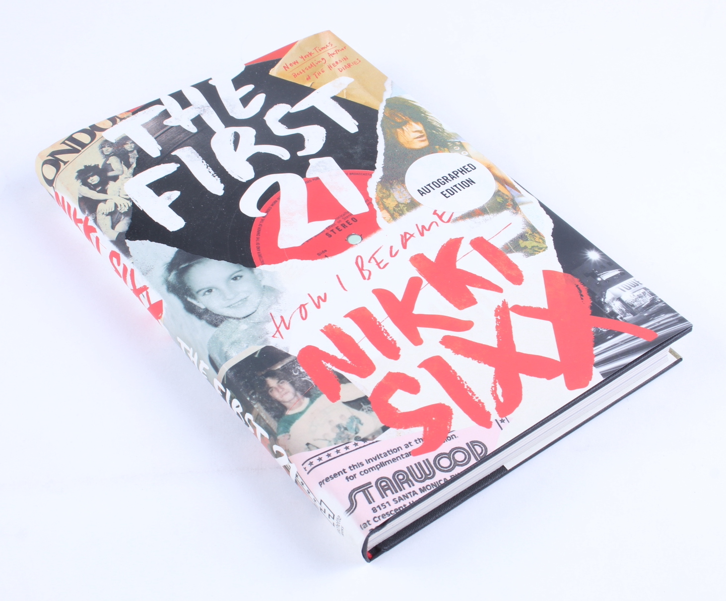 Nikki Sixx Signed "The First 21: How I Became Nikki Sixx" Hardcover Book (JSA) at PristineAuction.com Nikki Sixx Signed "The First 21: How I Became Nikki Sixx" Hardcover Book (JSA) at PristineAuction.com