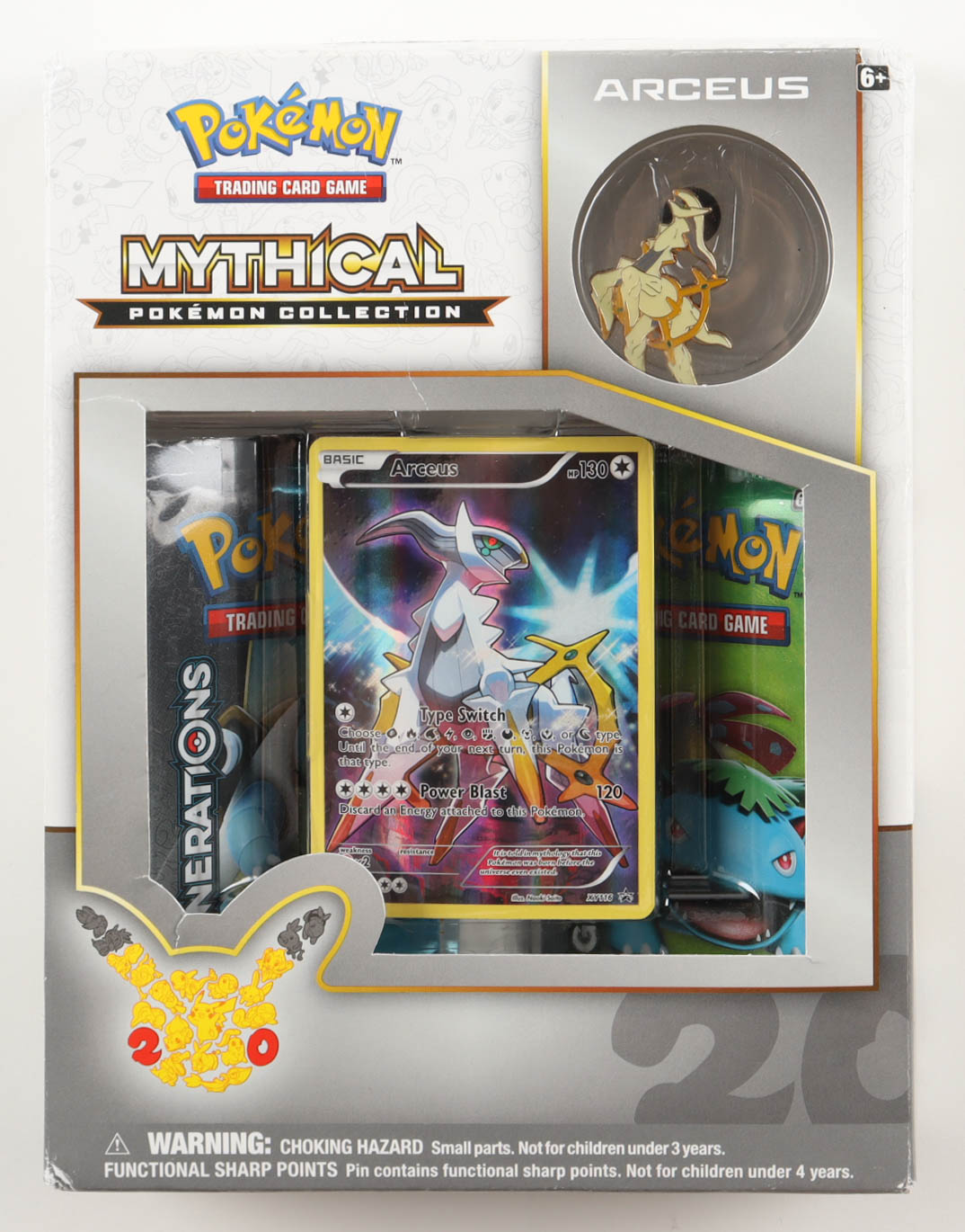 Pokemon TCG: Mythical Arceus Pin Collection at PristineAuction.com Pokemon TCG: Mythical Arceus Pin Collection at PristineAuction.com