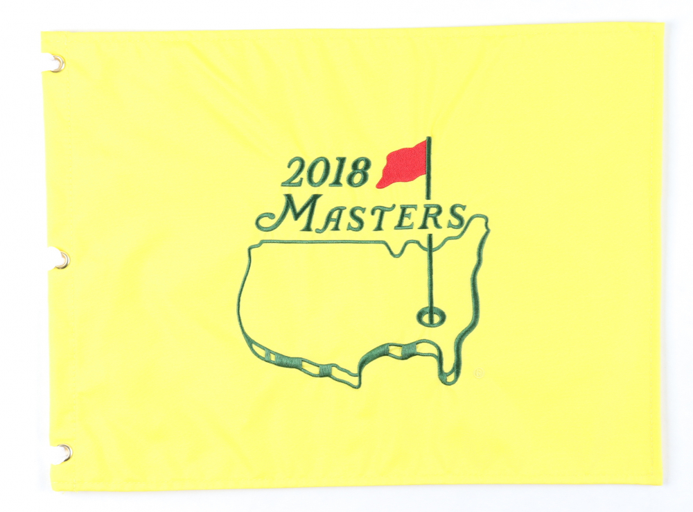 2018 Authentic Masters Pin Flag Pristine Auction