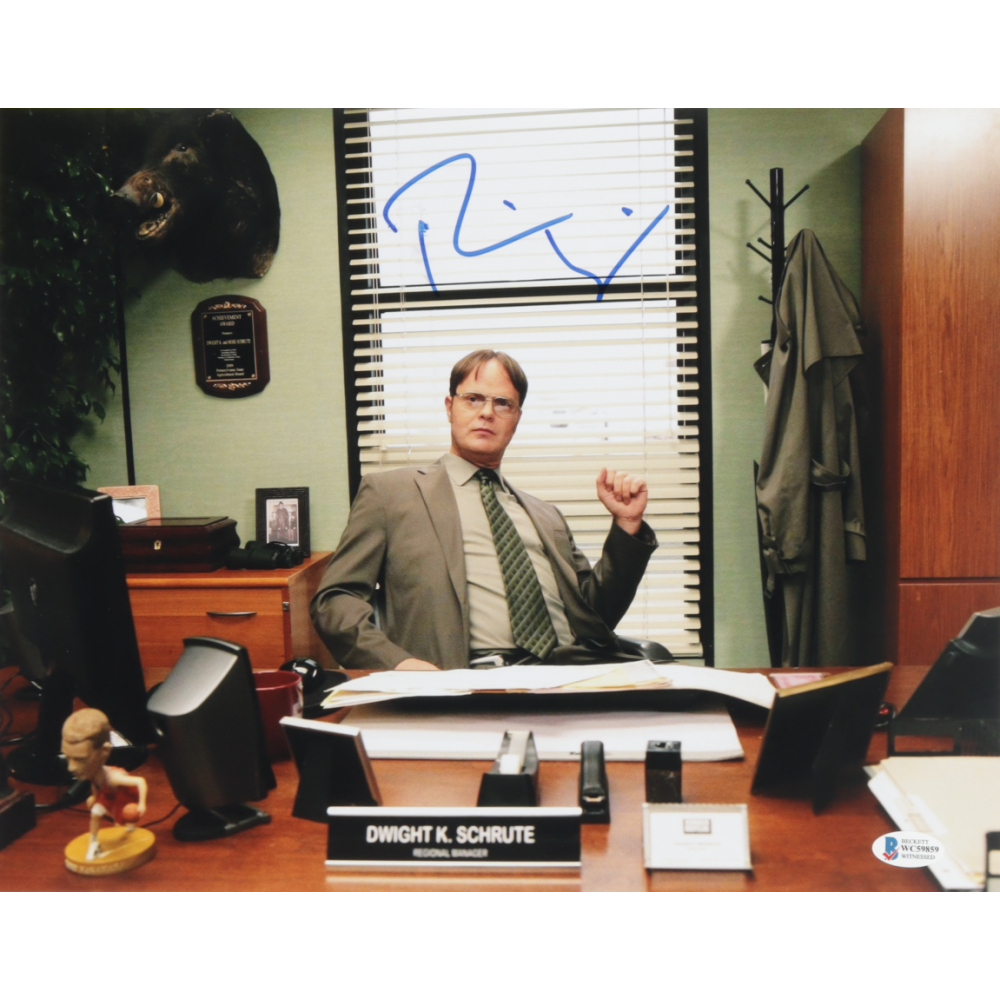 Rainn Wilson Signed "The Office" 11x14 Photo (Beckett) at PristineAuction.com