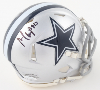 Michael Gallup Signed Cowboys Speed Mini Helmet (JSA) at PristineAuction.com